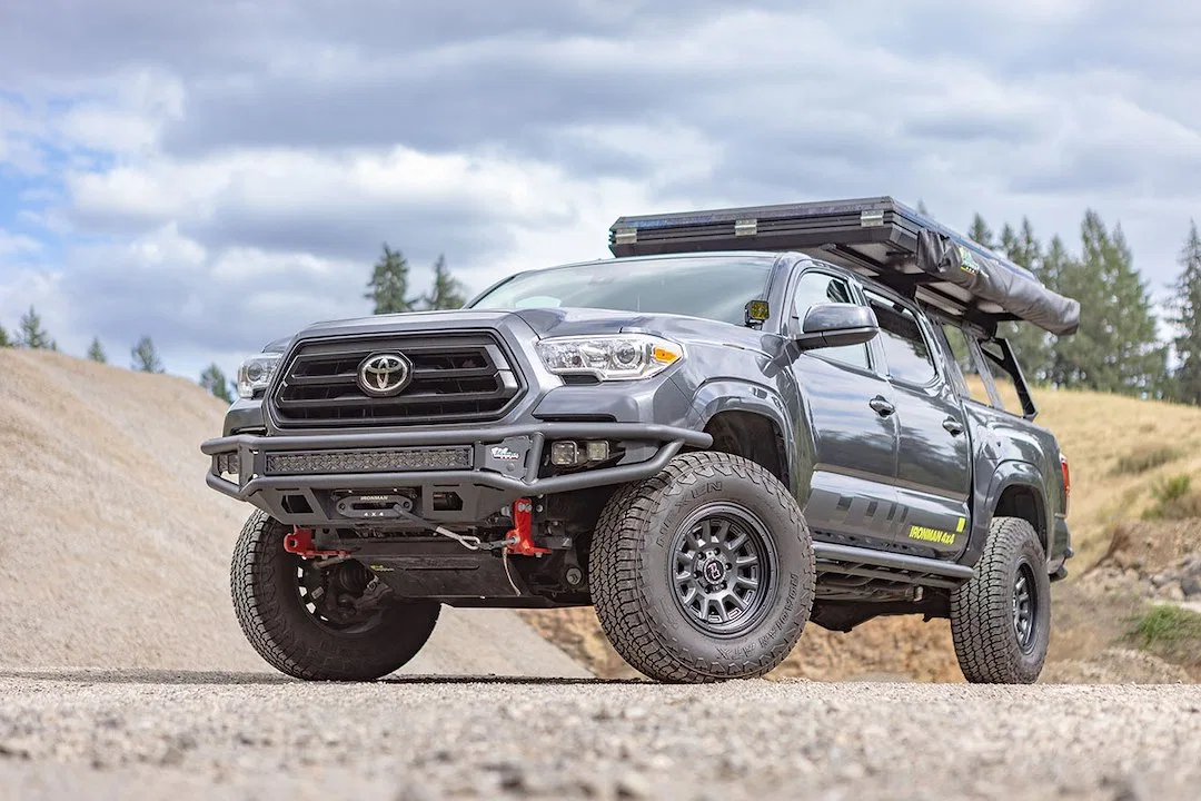 BBR072 – IRONMAN 4X4 Bumper, One Piece Design Direct Fit Mounting Hardware Included Without Grille Guard With Interna...